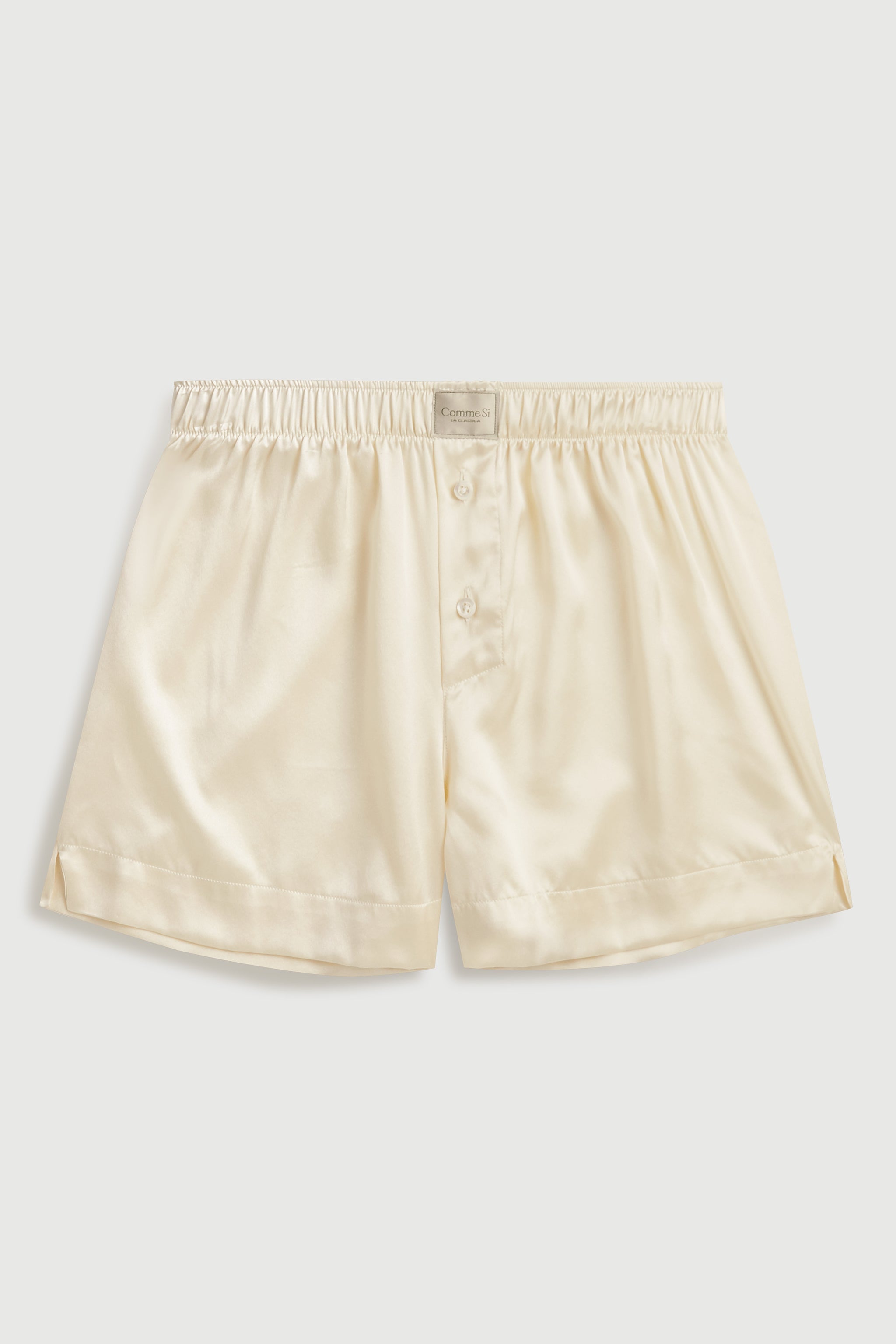 La Boxer Classica, Silk, Cream, Comme Si