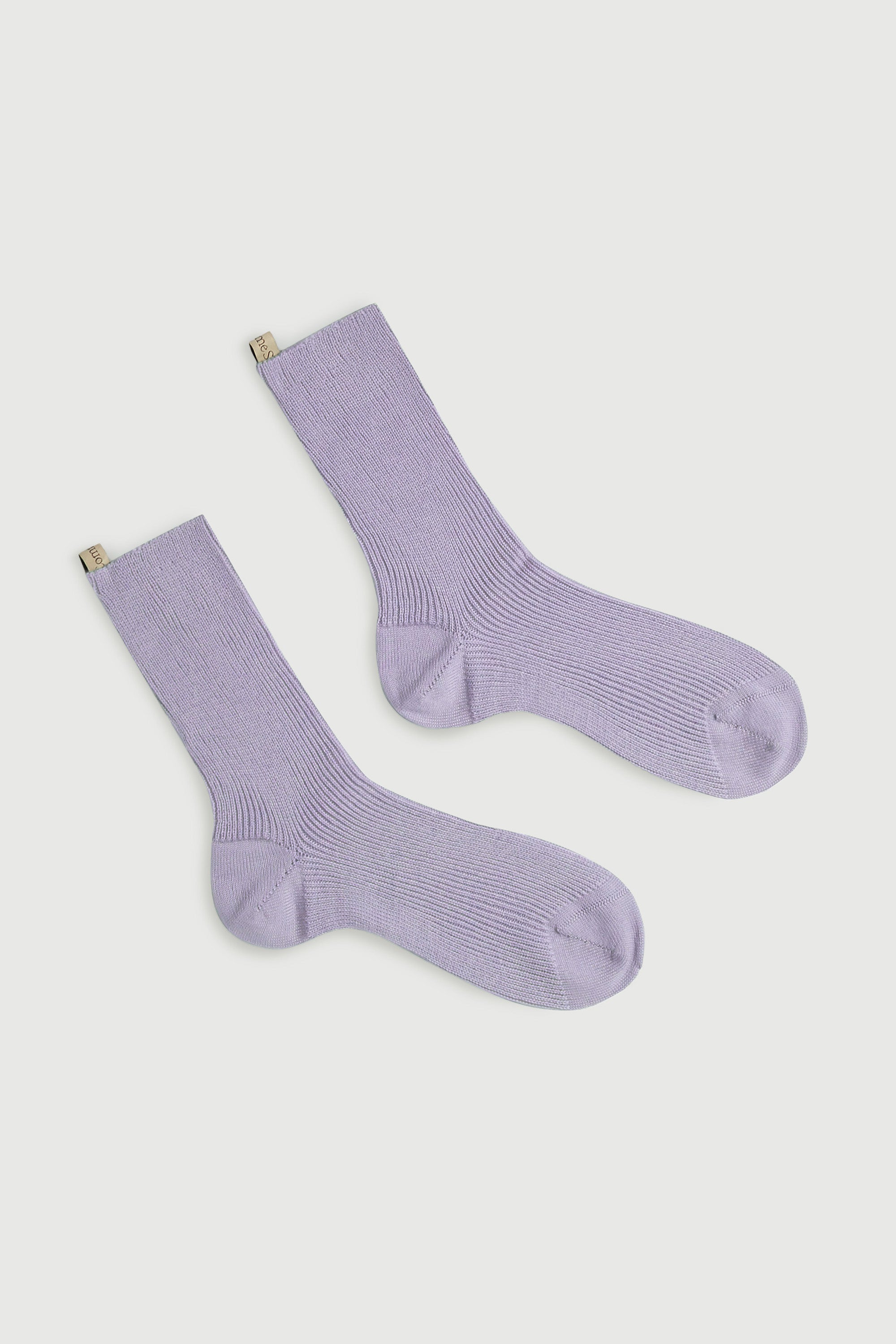 The Merino Sock in Lilac